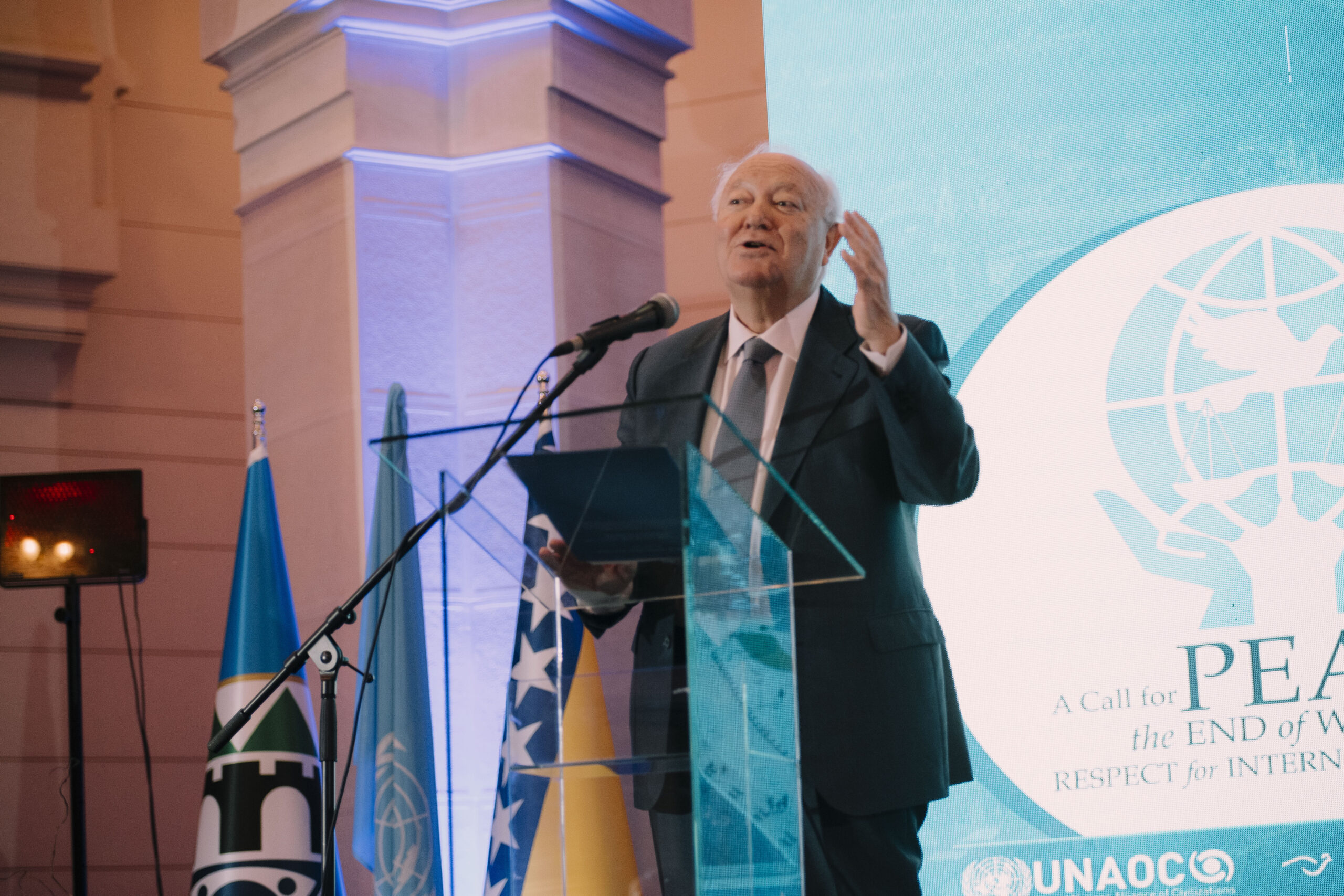 Under-Secretary-General Miguel Ángel Moratinos, High Representative for the United Nations Alliance of Civilizations and UN Special Envoy to Combat Islamophobia