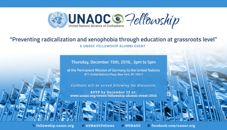 UNAOC Fellowship Alumni Event - 15 December 2016